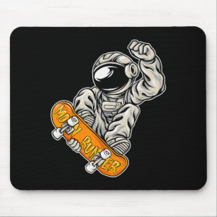 Astronaut Skateboarder, Skateboarding Lover, Astro Mouse Pad