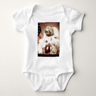 Astronaut Sloth Baby Bodysuit