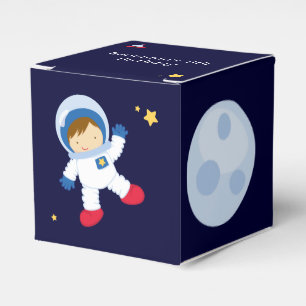 Astronaut Space Birthday Party Personalised Favour Box