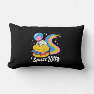 Astronaut Space Cat Lumbar Cushion