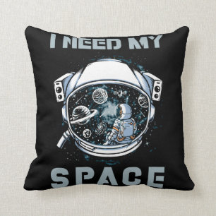 Astronaut Space Introverted Spaceman Cushion