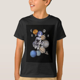 astronaut space mission solar system planets T-Shirt