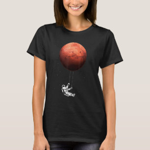 Astronaut Space Science Mars T-Shirt