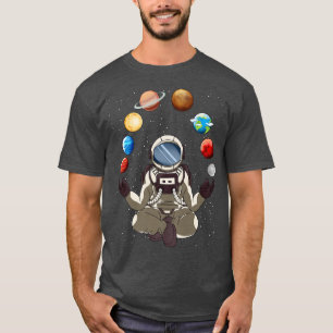 Astronaut Space Spaceman Moon Mars Planets Kids T-Shirt
