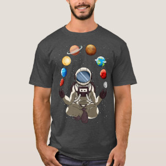 Astronaut Space Spaceman Moon Mars Planets Kids  T-Shirt