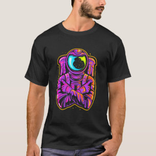 Astronaut Space Spaceman Moon Mars Planets T-Shirt