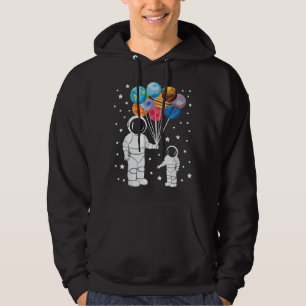 Astronaut Spaceman Funny Space Dwarf Solar System Hoodie