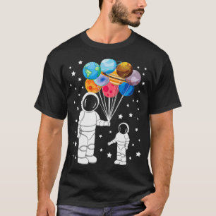 Astronaut Spaceman Funny Space Dwarf Solar T-Shirt