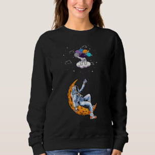 Astronaut Spaceman Space Dwarf Solar System Astron Sweatshirt