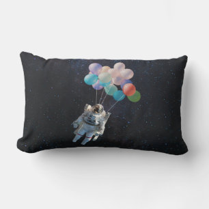 Astronaut Stars & Space Colourful Balloons Lumbar Cushion