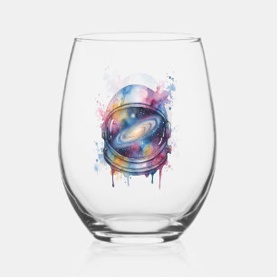 Astronaut Stemless Wine Glass