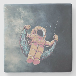 Astronaut Stone Coaster