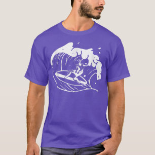 Astronaut Surfing Surfing Space Gift T-Shirt