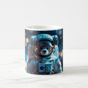 Astronaut Teddy Coffee Mug