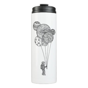 astronaut thermal tumbler
