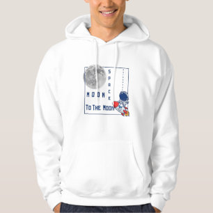 Astronaut To The Moon Hoodie