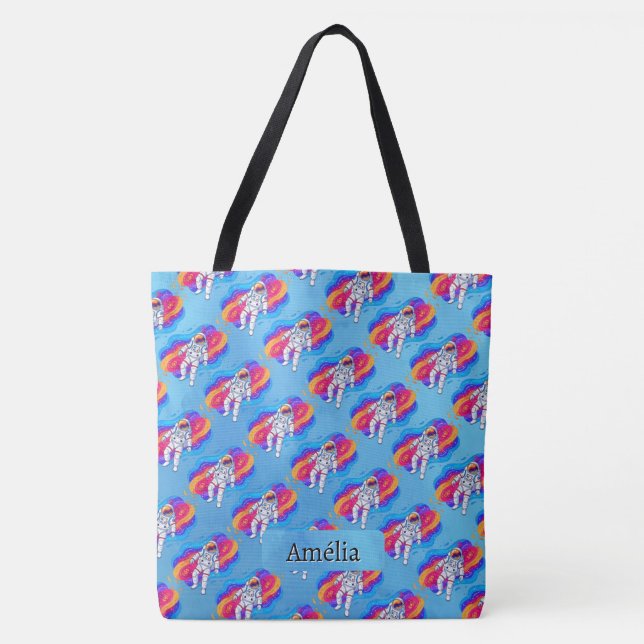 Astronaut Tote Bag (Front)