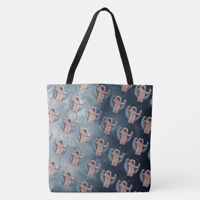 Astronaut Tote Bag (Front)