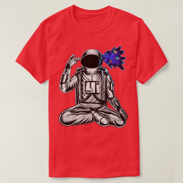 Astronaut Universe T-Shirt (Design Front)