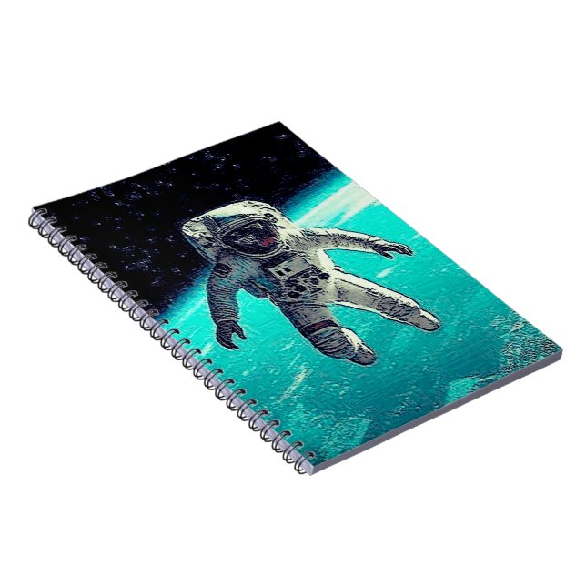 ASTRONAUT UNTETHERED NOTEBOOK (Right Side)