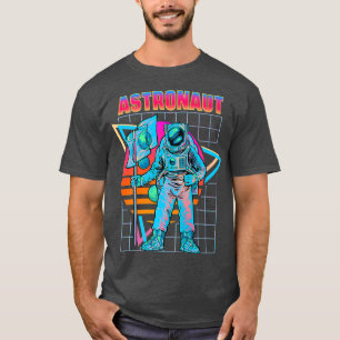 Astronaut Vaporwave Retro Aesthetic 80s  T-Shirt