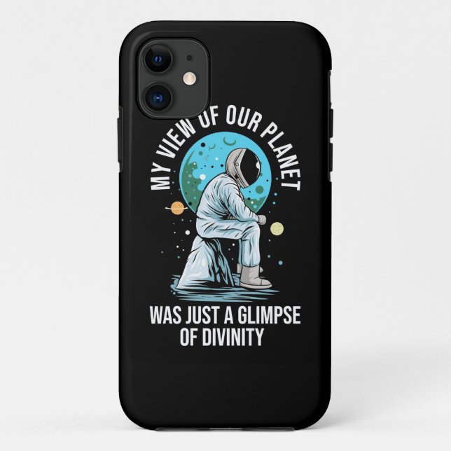 Astronaut View Of Our Planet Case-Mate iPhone Case (Back)