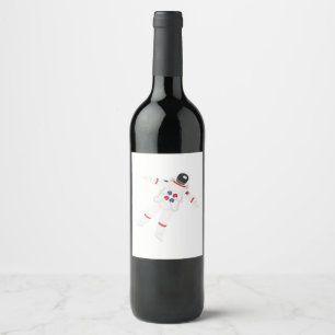 Astronaut Wine Label