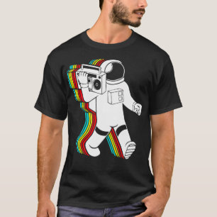 Astronaut With Boombox Classic T-Shirt