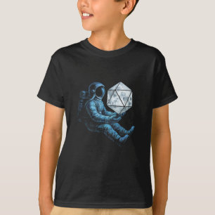 Astronaut with Moon Dice T-Shirt