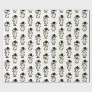 Astronaut Wrapping Paper