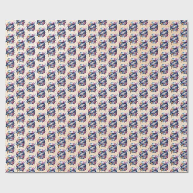 Astronaut Wrapping Paper (Flat)