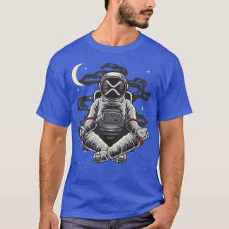 Astronaut Yoga Ripple XRP Coin To The Moon Crypto  T-Shirt