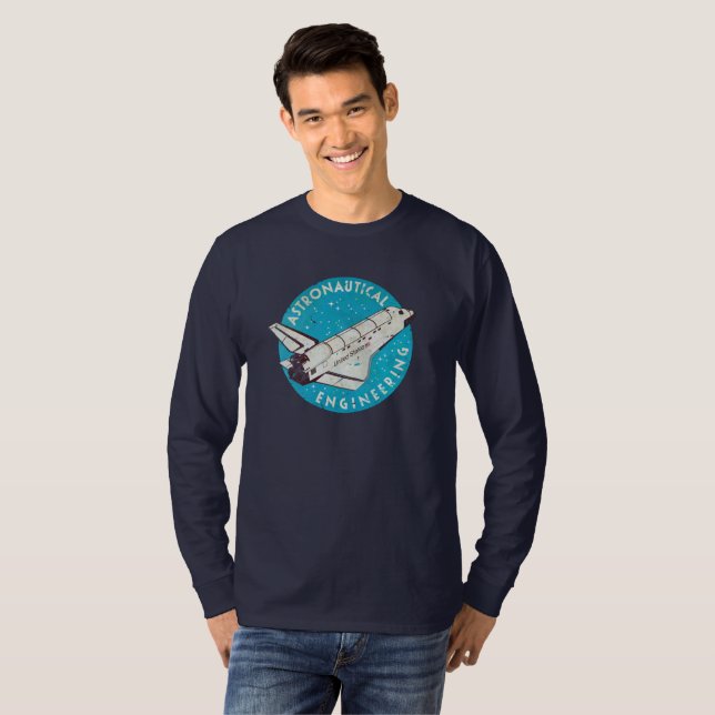 Astronautical Engineering V01 T-Shirt (Front Full)