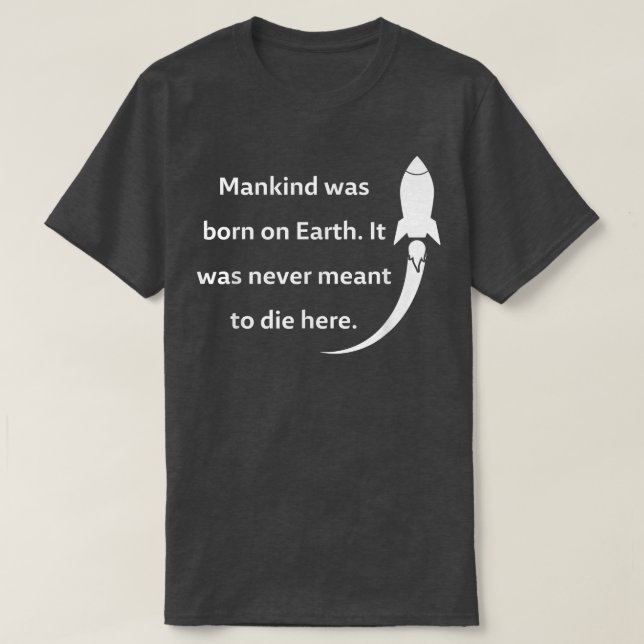 Astronautics, Astronaut, Space, Spaceship, Mars, M T-Shirt (Design Front)