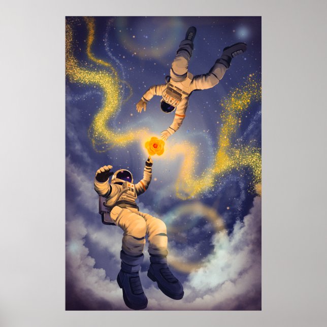 Astronauts and Stardust Poster  (Front)