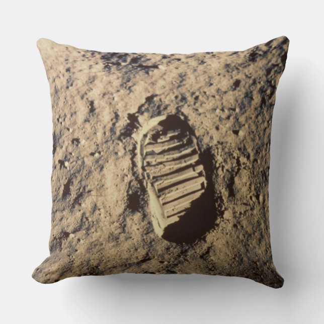 Astronaut's Footprint Cushion (Front)