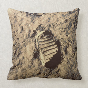 Astronaut's Footprint Cushion