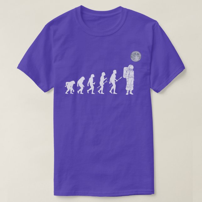 Astronauts Human Activity Evolution Walking in Spa T-Shirt (Design Front)
