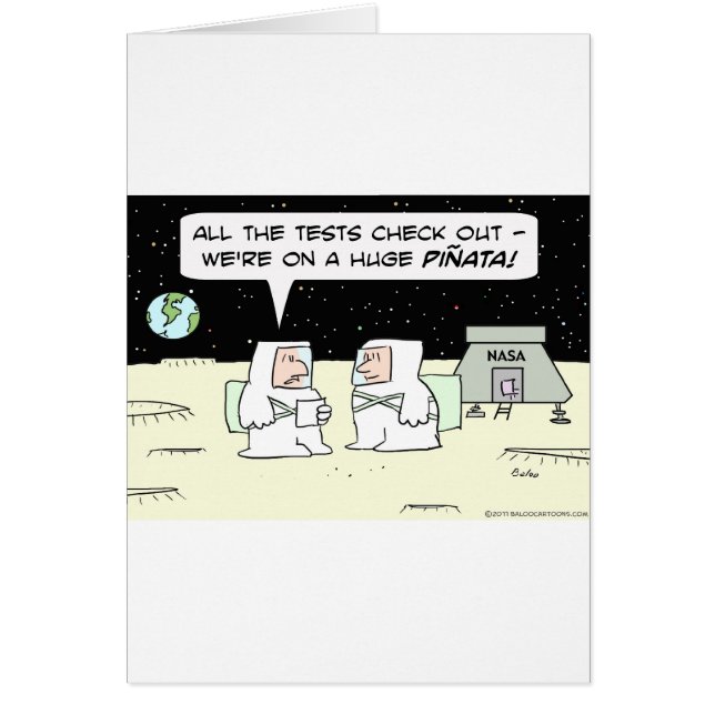 astronauts nasa moon pinata earth (Front)