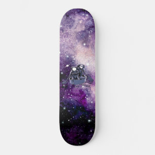 Astronauts Paddling Through Spacetime  Skateboard