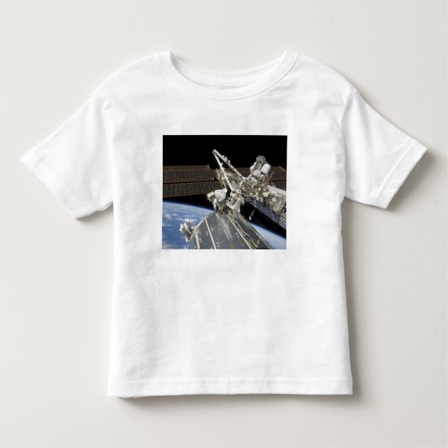 Astronauts perform a series of tasks toddler T-Shirt (Front)