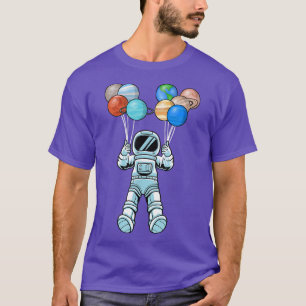 Astronauts Planets Outer Space Explorer - Galaxy A T-Shirt