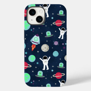 Astronauts Planets Rockets and Aliens Case-Mate iPhone 14 Case