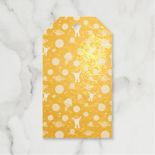 Astronauts Planets Rockets and Aliens Gift Tags