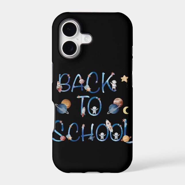 Astronauts Planets Space,back to school (Back)