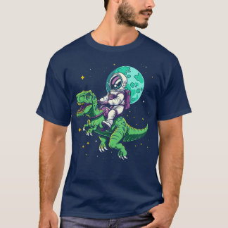 Astronauts riding TRex T-Shirt