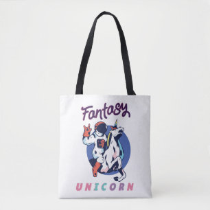 Astronauts Unicorn Tote Bag