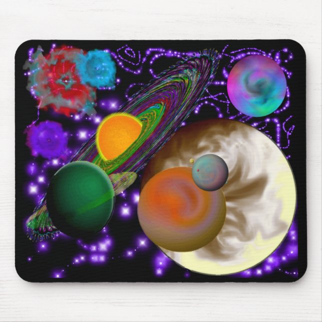 Astronauts View Mouse Pad (Front)