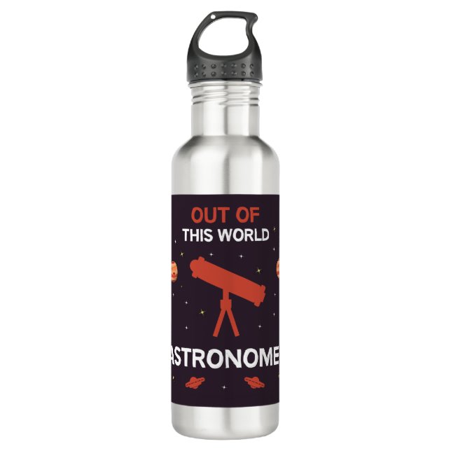 Astronomer | Astronomy | Astrophysicists | Stars T 710 Ml Water Bottle (Front)