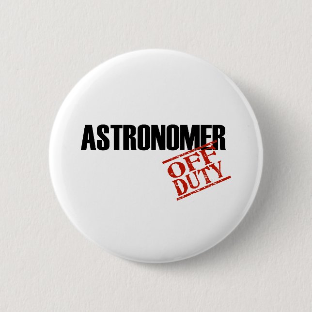 Astronomer Light 6 Cm Round Badge (Front)